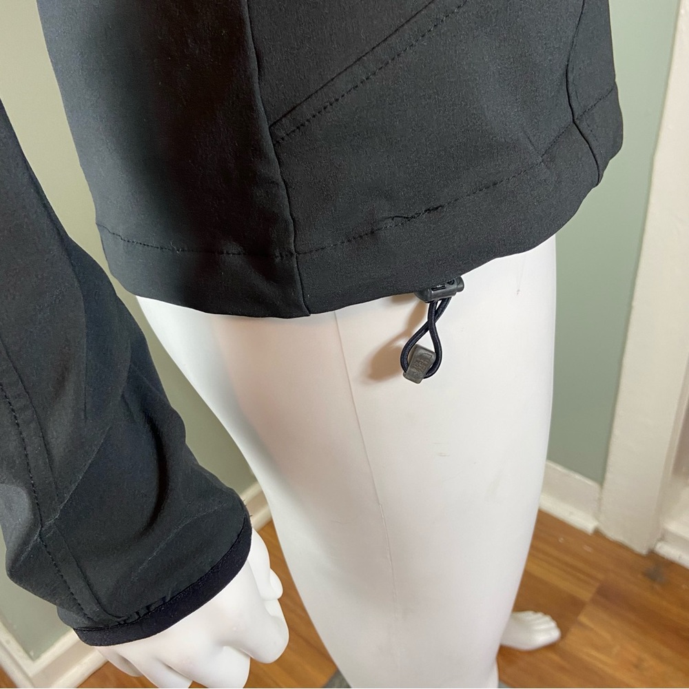 The North Face TNF Apex Women's Black Softshell Full Zip Jacket Small S - Picture 7 of 15